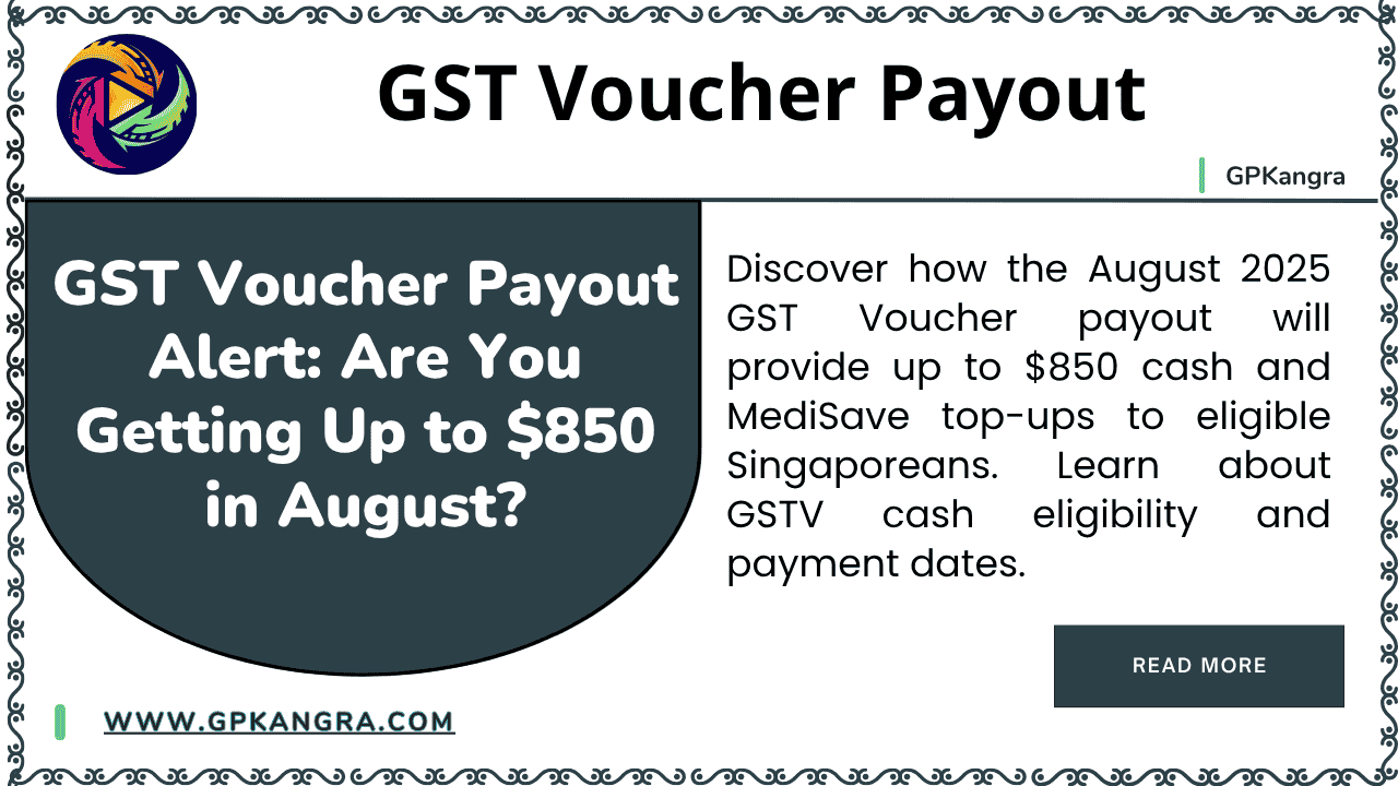 GST Voucher Payout Alert Are You Getting Up to $850 in August