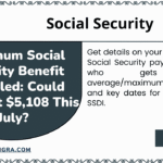 Maximum Social Security Benefit Revealed Could YOU Get $5,108 This July