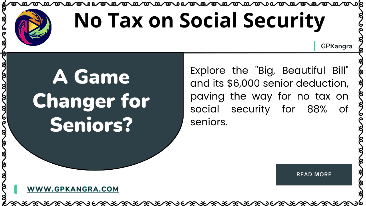 No Tax on Social Security