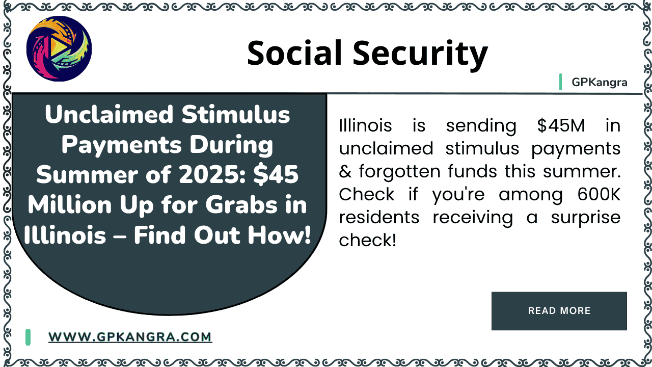 Unclaimed Stimulus Payments During Summer