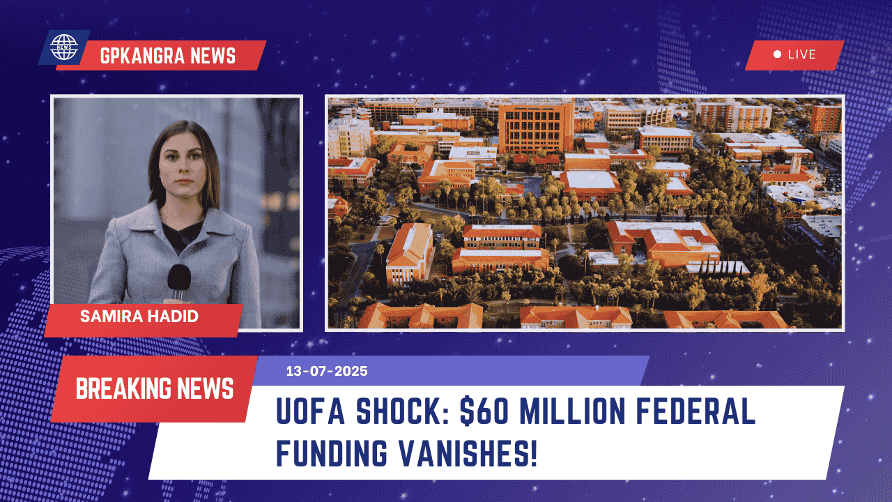 UofA Shock $60 Million Federal Funding Vanishes!